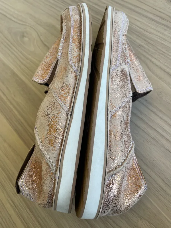 Ariat Tan Leather Slip-On Shoe - Image 5