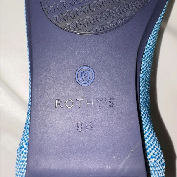 Rothy’s The Loafer Indigo Cloud Women’s Size 9.5 - Image 8