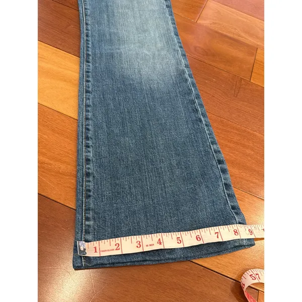 7 For All Mankind Bootcut Jeans Womens Blue Medium Wash U075080UCC-055U Size‎ 30 - Image 9