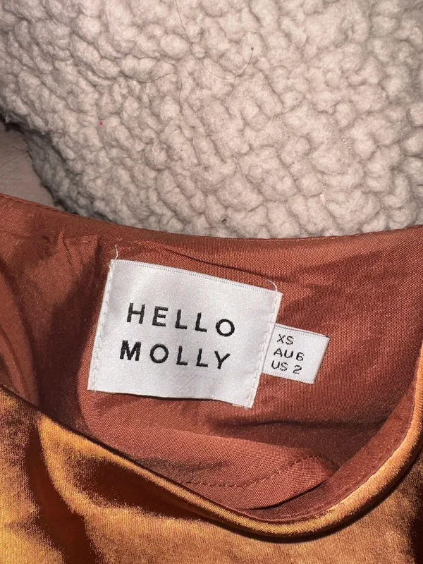 Hello Molly Satin Midi Dress - Image 5