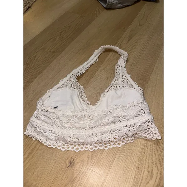 Aerie white halter bralette - Image 3