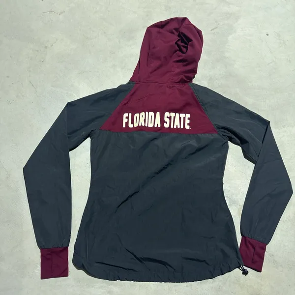 Columbia Florida State Seminoles FSU Tapered Hoodie Women's Lightweight SZ S Full Zip - Image 7
