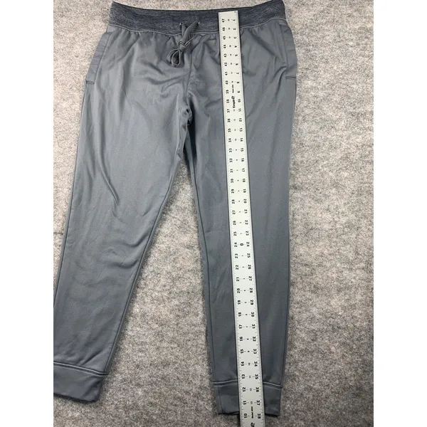 NWOT XL‎ Hanes Sport Womens Pants Jogger Gray Pull On Elastic Waist Drawstring - Image 4