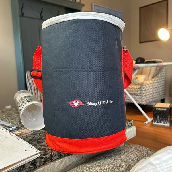 Disney Cruise Line Round Insulted Cooler Tote Bag - Image 3