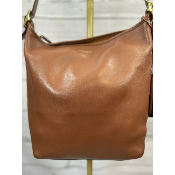 Coach Vintage Legacy Duffle Shoulder Bag Cognac 19889 - Image 2