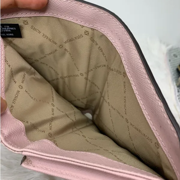 Michael Kors Pink Double Zipper Wristlet / Wallet with Phone Slot - Image 12