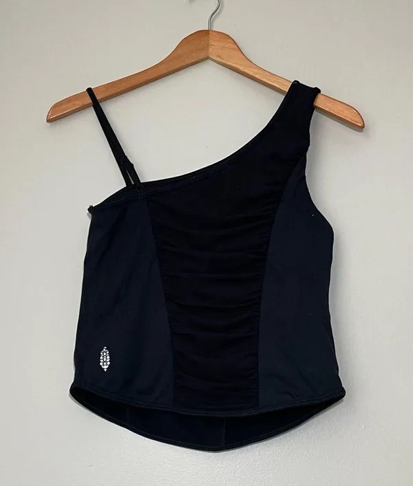 Free People Movement Cinched in Cami One Shoulder Tank - Image 4