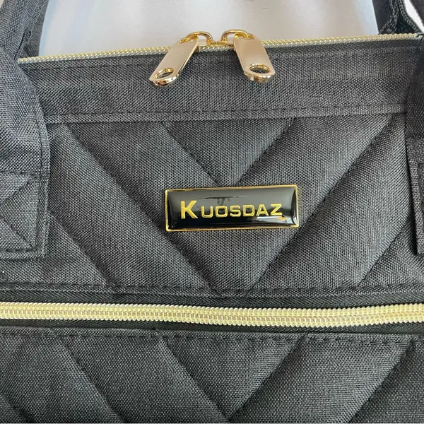 Kuosdaz Laptop Backpack 15.6"Travel with USB Charging Port Black Business Tech - Image 14