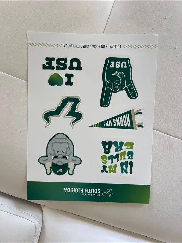 University of South Florida Green Short Sleeve Football Tee - Image 5