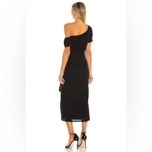 Lovers + Friends Eden Midi Dress in black NWT - Image 3