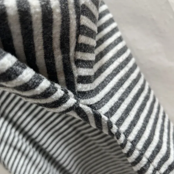 Gimmicks by BKE Long Sleeve Striped Shirt Womens M Gray Stripes Sweater T-Shirt - Image 11