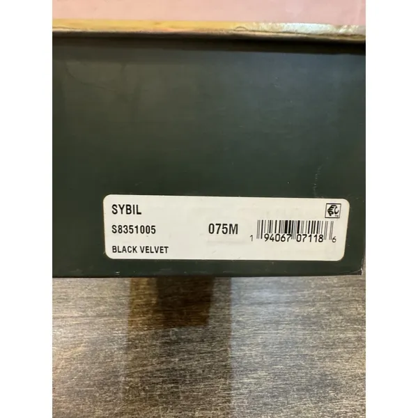 Kate Spade New York Sybil pump in black velvet Women's Size 7.5 (defaced) NWB!‎ - Image 9
