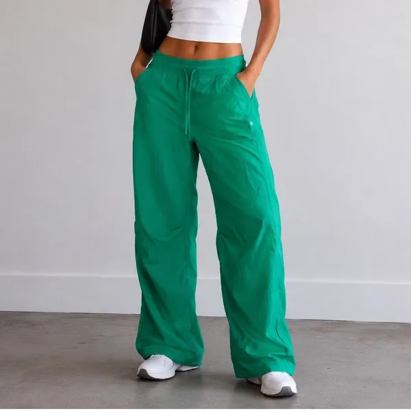 Lululemon 14 Dance Studio Mid Rise Pant Full Length Kelly Green Stretch Athletic - Image 2
