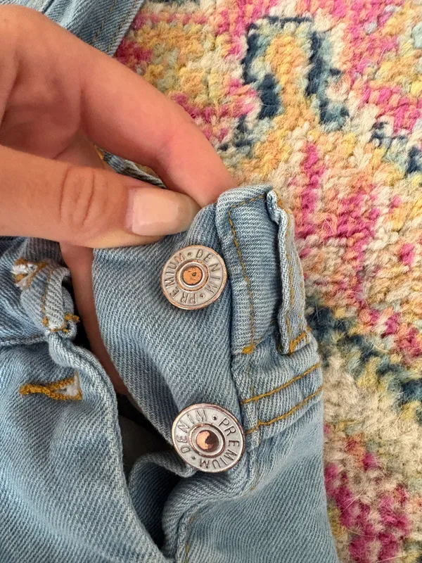 Overall shorts Blue - Image 3
