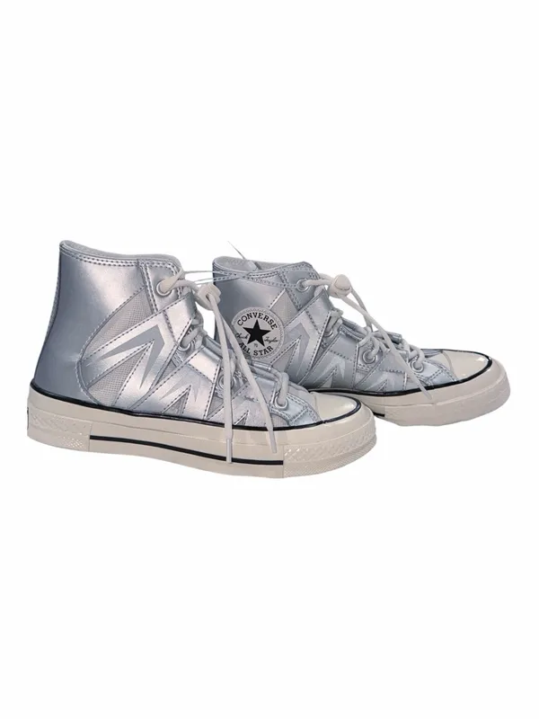 NEW Converse Chuck 70 Mesh High Womens Size 7 Dull Silver Sneakers Shoes A15187C - Image 4