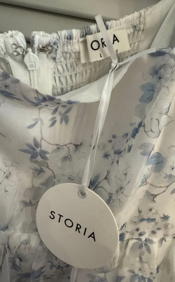 Storia Puff Sleeve Mini Dress - Image 3
