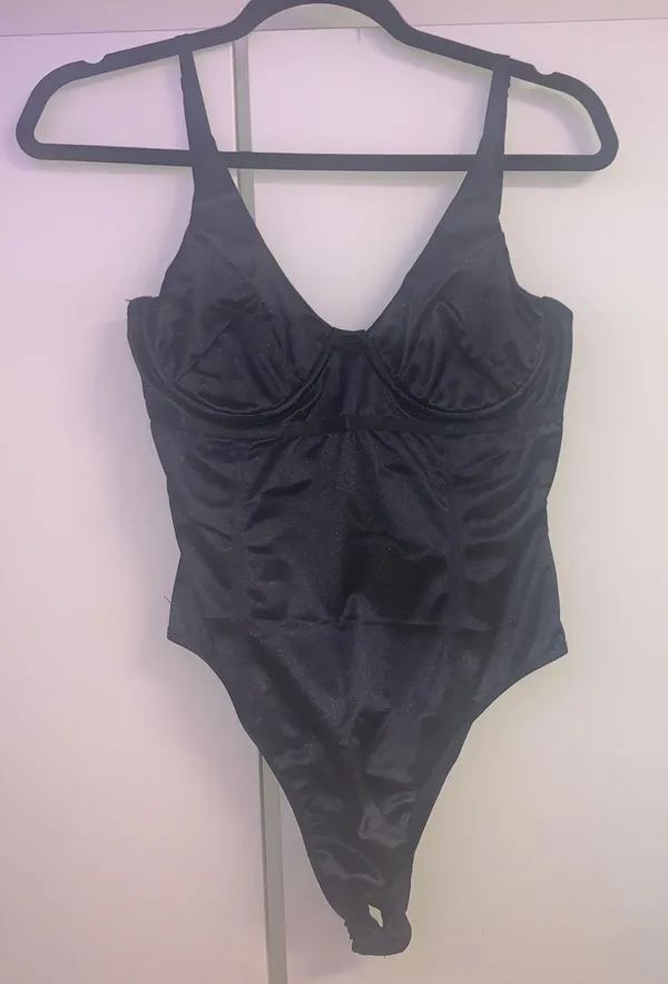 Amazon Satin Corset Bodysuit - Image 5