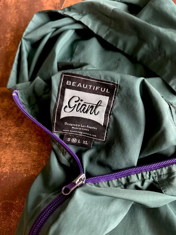 Vintage raincoat Green Size M - Image 2