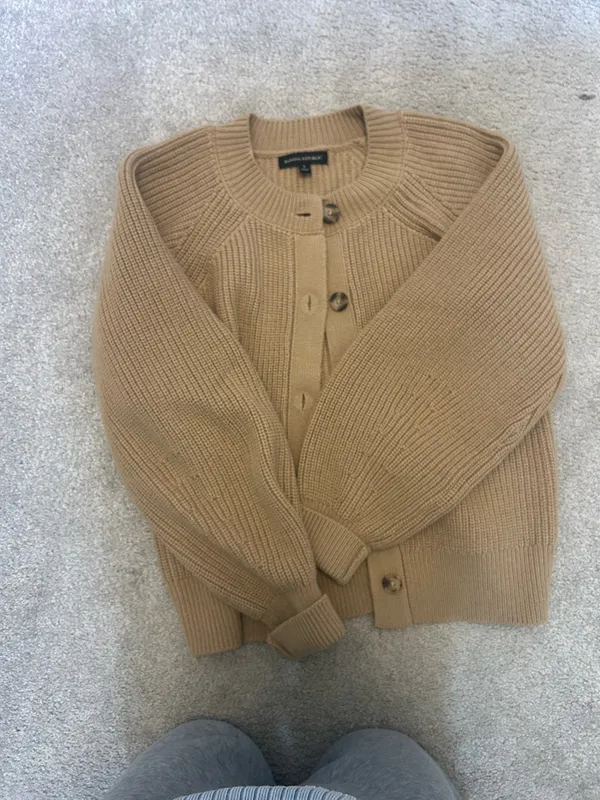 Brown Cardigan Banana Republic - Image 2