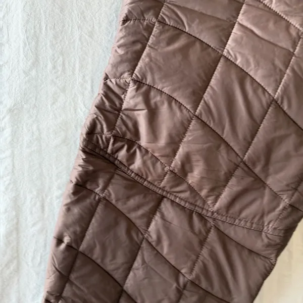 Women's Pull On Quilted Puffer Winter Pants with Front Pockets Size XL #26071 - Image 2