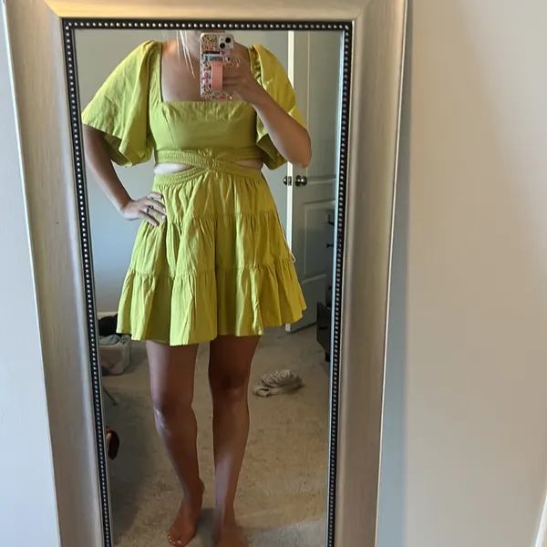 Free People Cross of Sunlight Mini Dress - Image 5