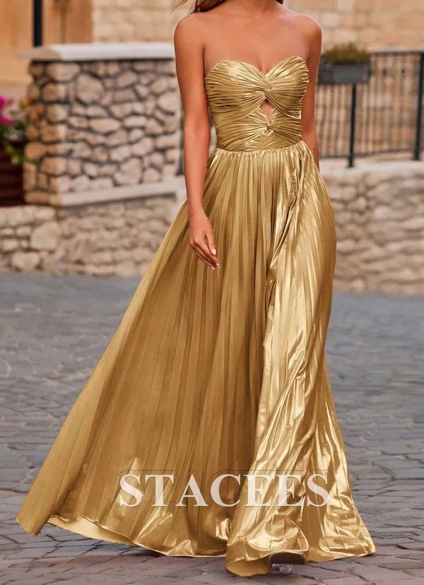 Gold Formal Dress - Image 3