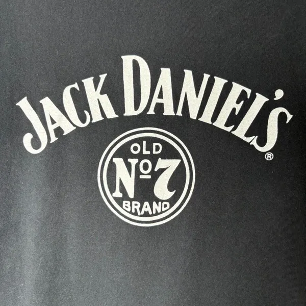 Jack Daniel's Old No 7 Logo T-Shirt Women's Medium Black 100% Cotton Graphic Tee - Image 3