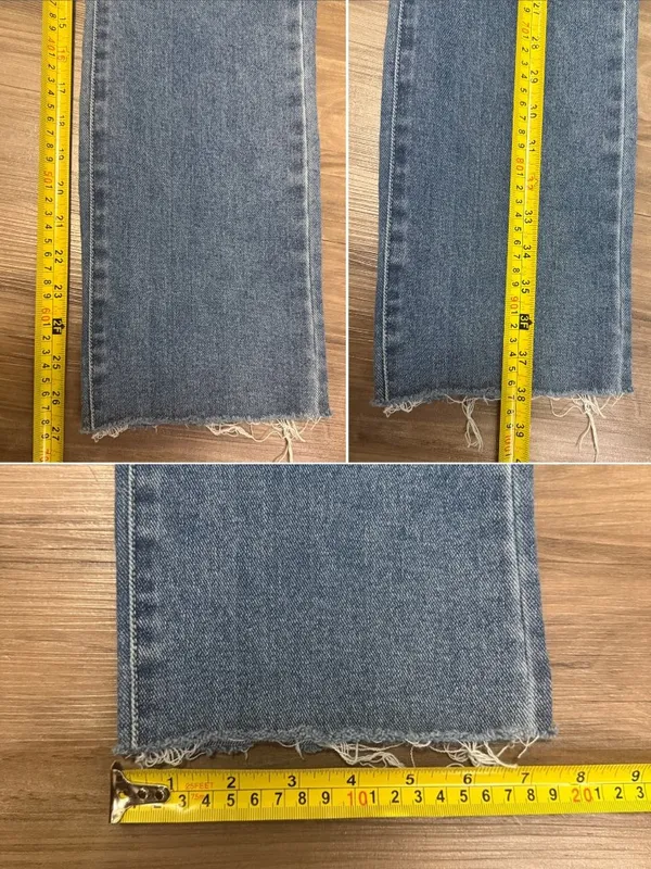 Juicy Couture 2 of Hearts Venice Jeans 00/23 Y2K Heart Pockets McBling $110 - Image 11