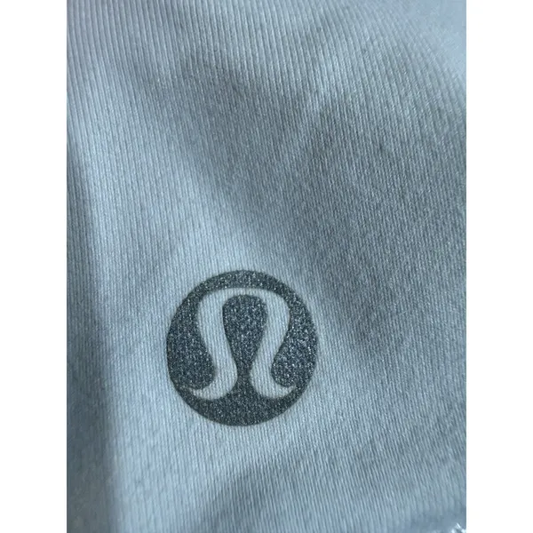 Lululemon Run Warm Up Crew Long Sleeve 1/2 Zip Back White Dune Women's Sz 6‎ - Image 5