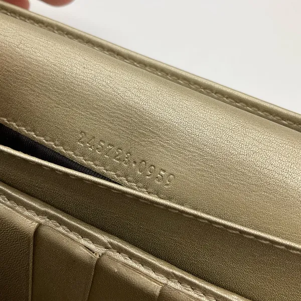 GUCCI LEATHER LONG‎ WALLET - Image 7