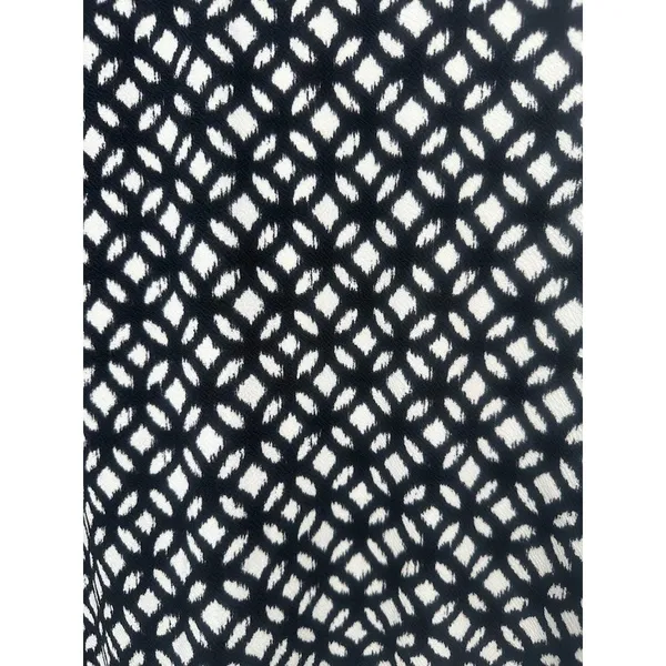 Le Lis Skirt Medium Geometric Career Academia Y2K Preppy Stretch‎ Knit Pull On - Image 6