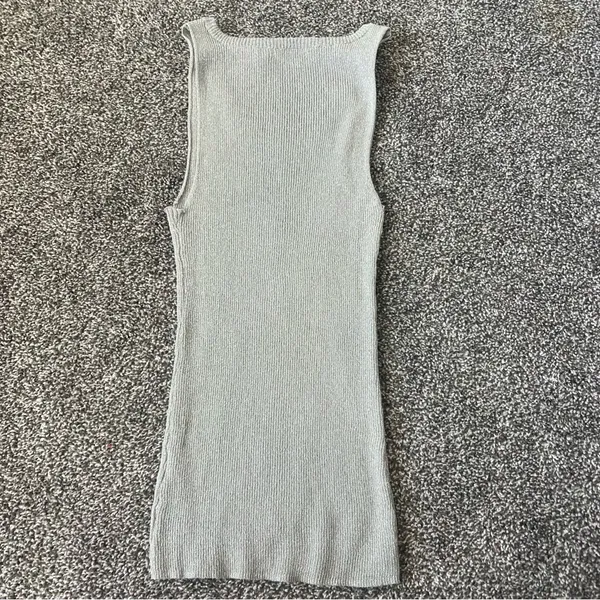 Silver Glitter Tank Top - Image 4