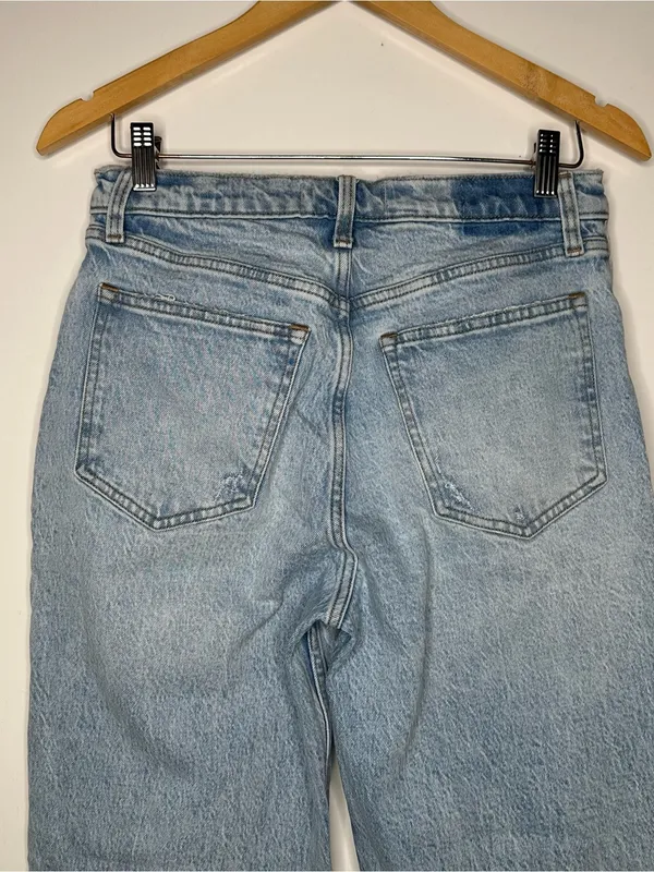 Abercrombie & Fitch The 90’s Straight Ultra High Rise Jeans Size 28/6R - Image 6