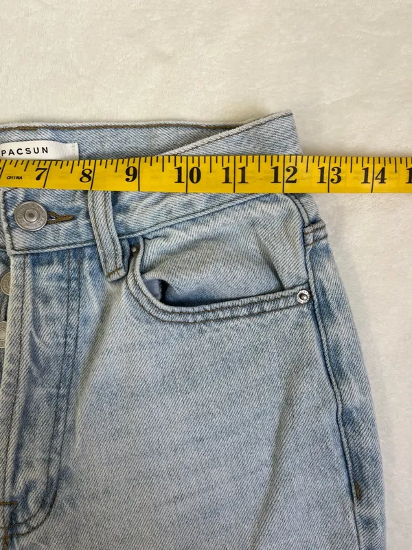 Pacsun Women's High Rise Bootcut Flare Leg Jeans Size 25 - Image 5