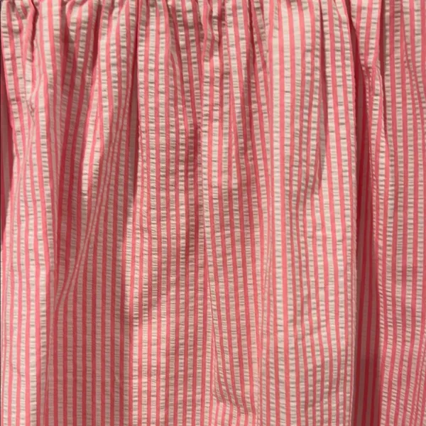 Lilly Pulitzer Addison‎ one shoulder Pink seersucker Sundress 12 - Image 3