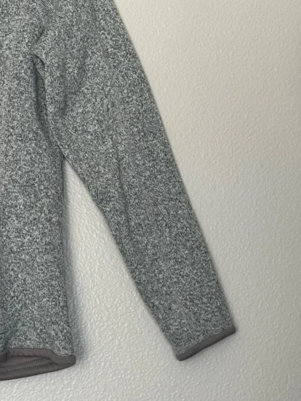 Patagonia Gray Marked Better Sweater Full Zip Fleece Jacket Size Small - Image 11