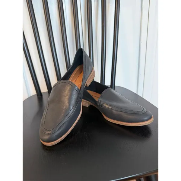 Lucky Brand Fiana black loafer flats size 6 - Image 9