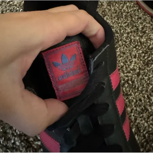 Adidas Samoa OG Shoes Womens Size 7.5 in Black‎ Pink Sneaker - Image 4