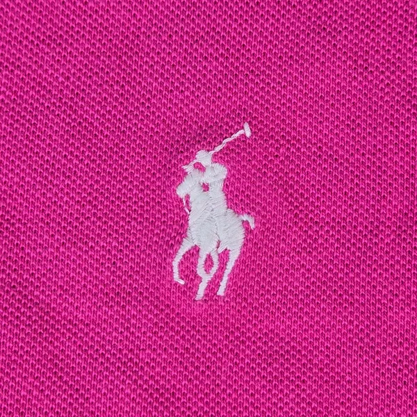 Ralph Lauren Sport Pink Cotton Pique Short Sleeve Polo Dress Large - Image 4