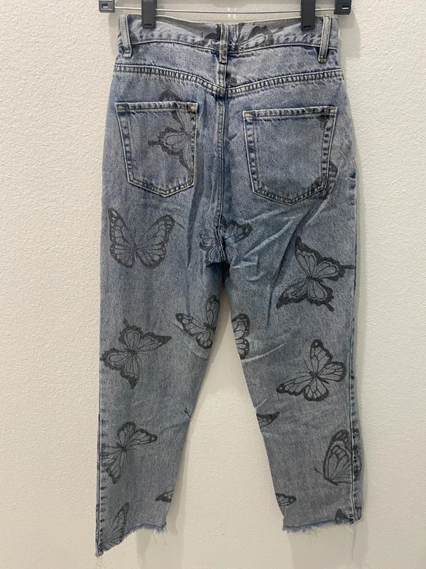 PacSun Buttlerfly High Rise Straight Jeans Size 25 - Image 7