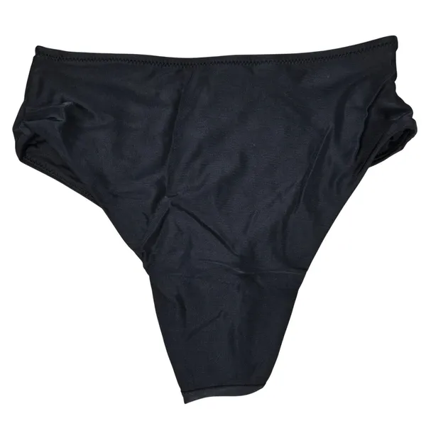 Aerie Black Cheeky Bikini Bottoms High Waisted Swimwear Size XS‎ - Image 2