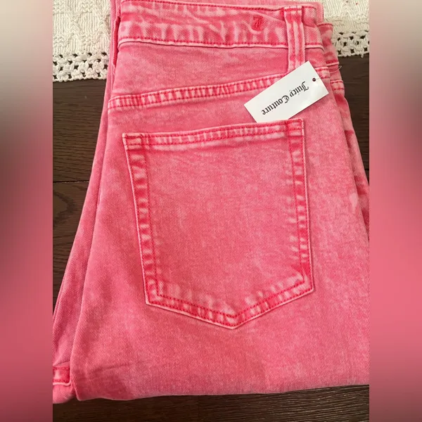 Juicy Couture Venice jeans in Calypso Coral - Image 5