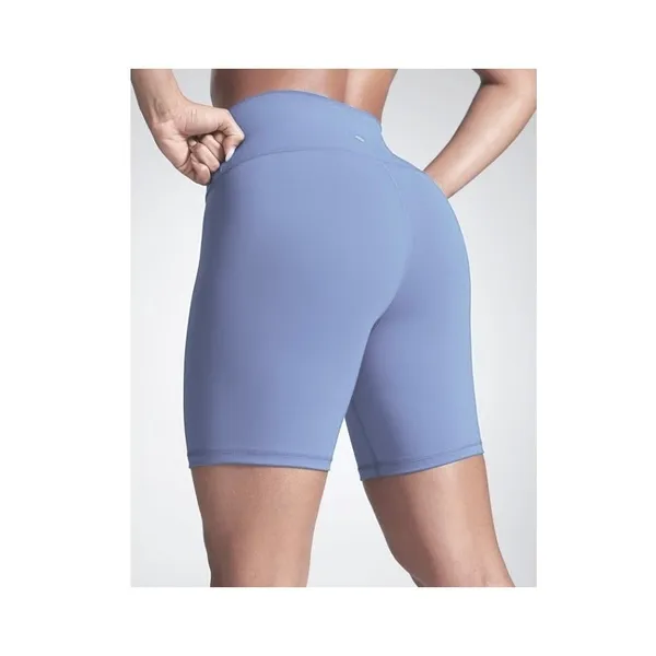 CRZ Yoga Blue Butterbreeze Biker Shorts SMALL 6" Inseam Fast Drying High Waisted - Image 6