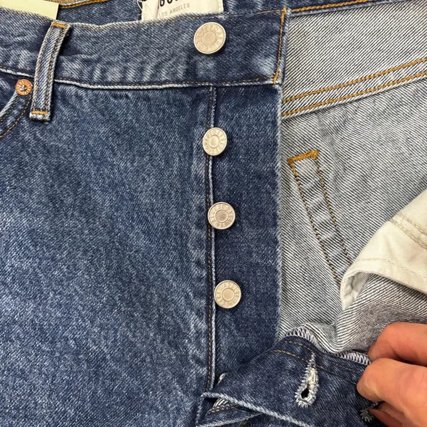 AGOLDE Parker Short Vintage Inspired Shorts Size 33 - Image 7
