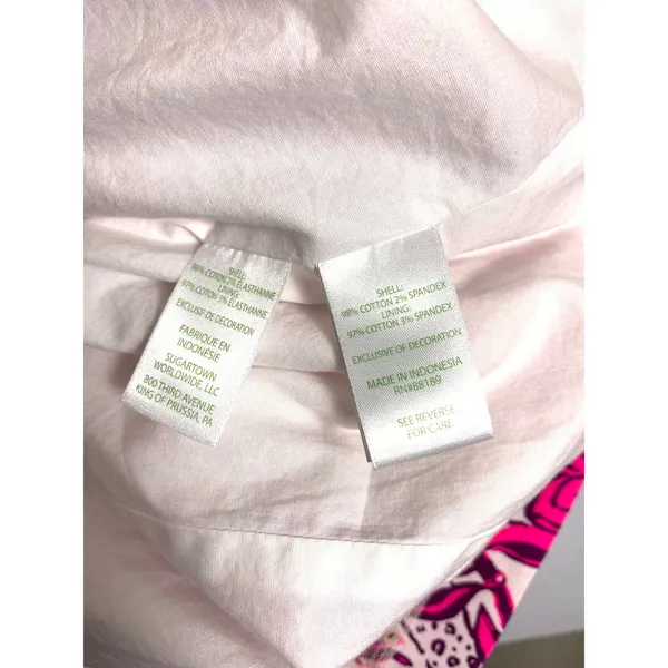 Lilly Pulitzer Mila Dress Size 6 Elderflower Blossom Lil Escape Plan Pink Floral - Image 16