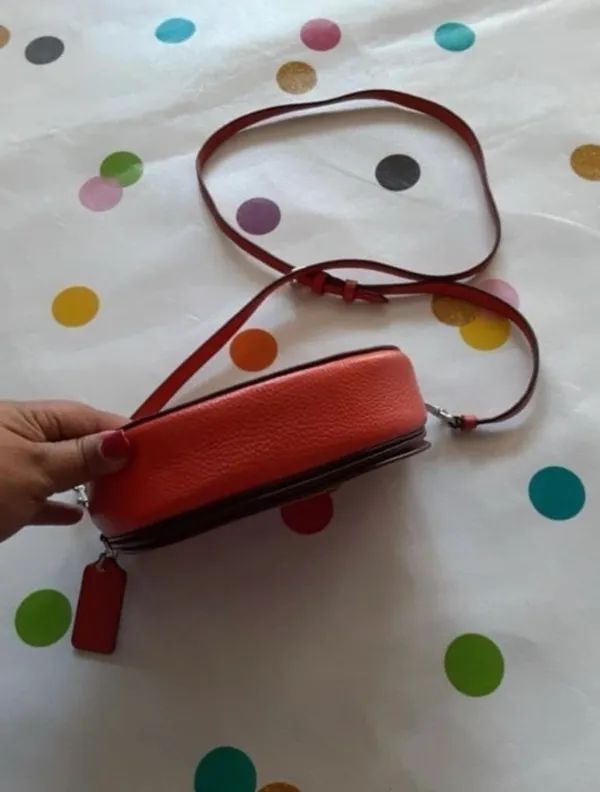 Coach NY Leather Ellen Crossbody Purse - Image 9