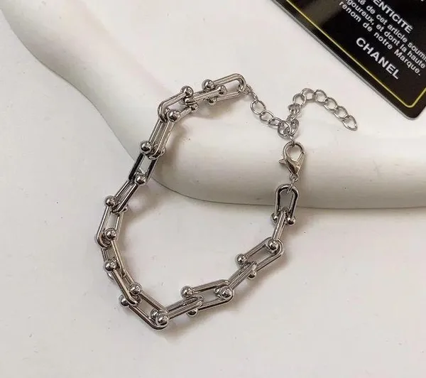 Link Chain Bracelet for Men Women Streetwear Unisex Hip Hop Style - Image 3