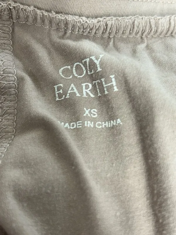 Cozy Earth Women’s Bamboo Pajama Set XS/ Small Short Sleeve Shirt Long Pant READ - Image 3