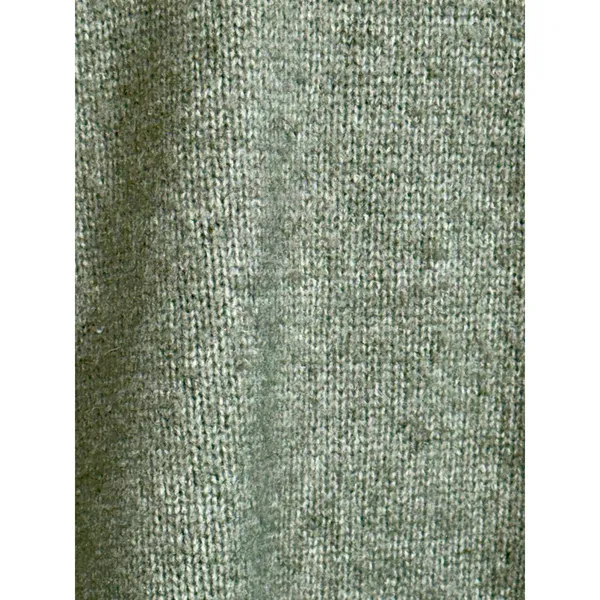 Abercrombie & Fitch Green Wool Blend Soft Knit Pullover Crew Neck Sweater Size M - Image 6