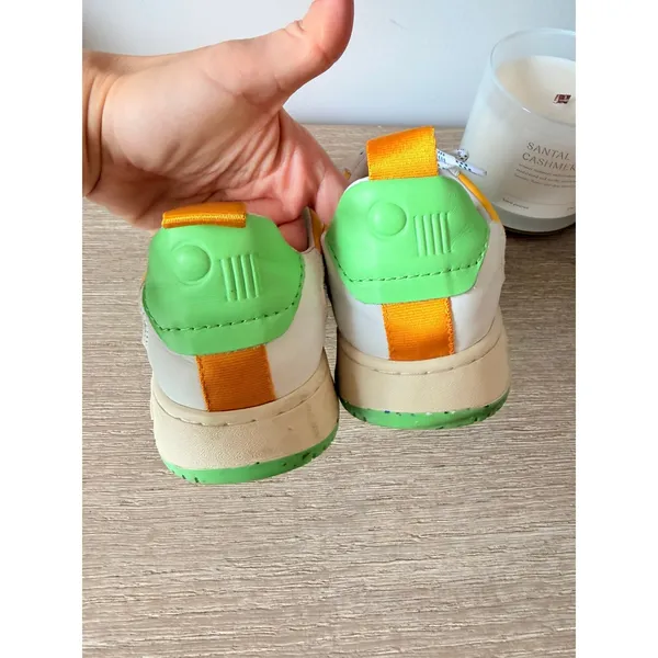 ONCEPT Porto Sneakers‎ Womens White Lime Yellow 39/ 8.5 - Image 6